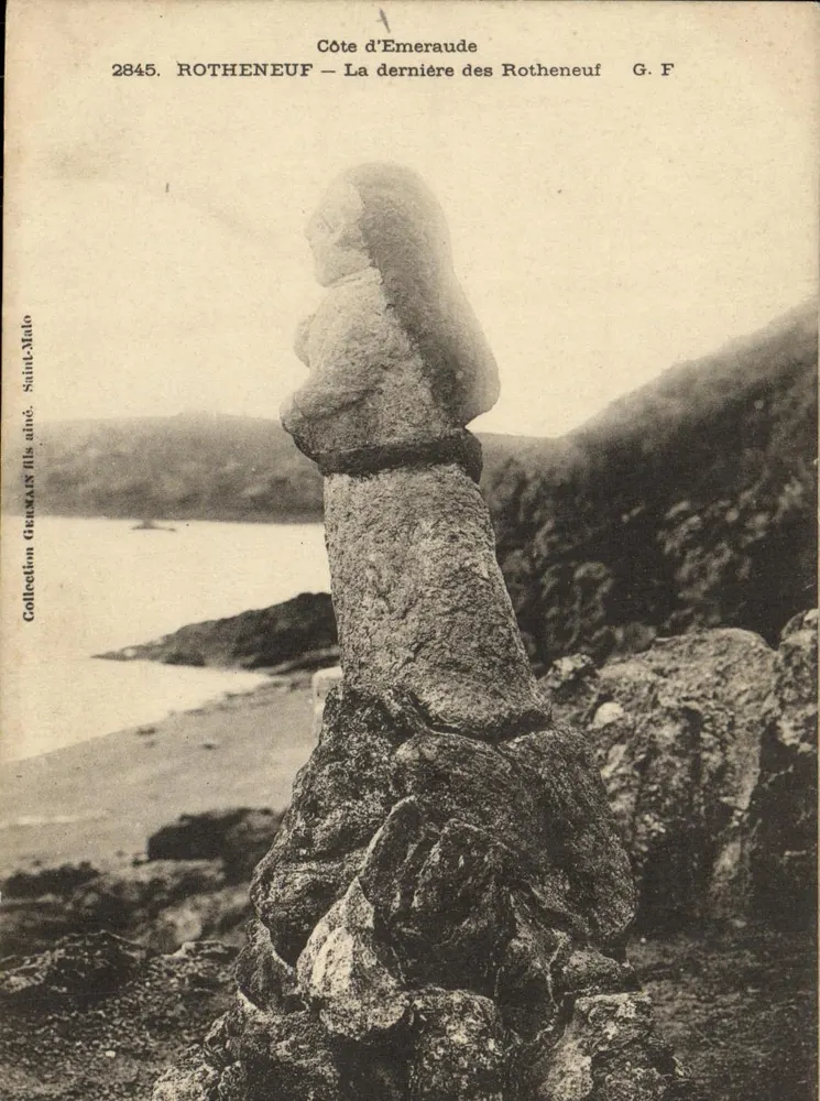 Côte d'Emeraude — La dernière des Rotheneuf — G. F. / Sammlung Grenaux fils aîné, Saint-Malo - Vorderseite