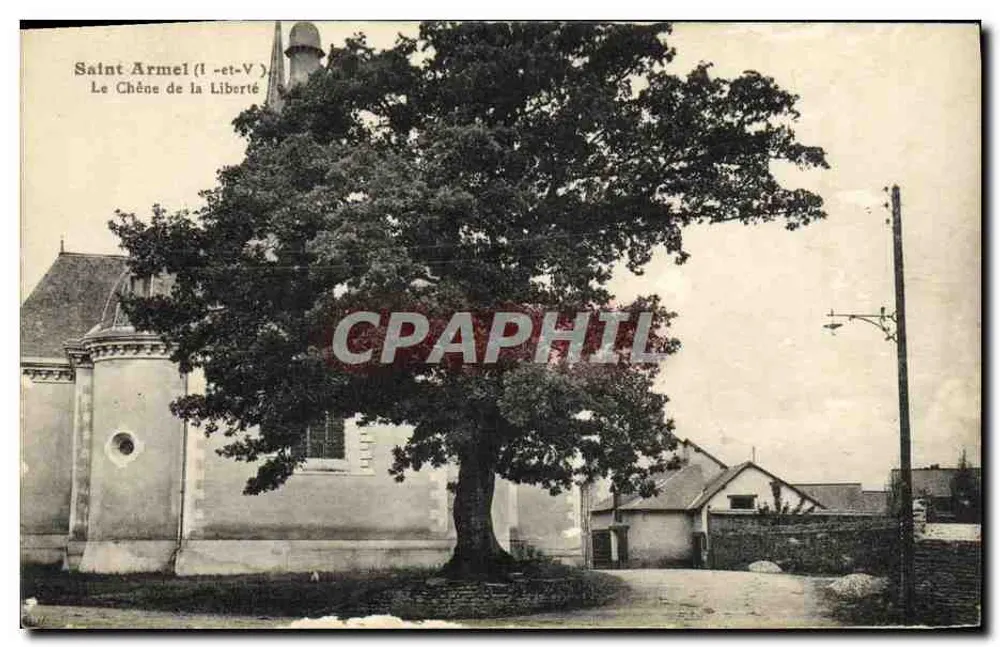 Saint Armel (1-et-V) — A Carvalha da Liberdade — editor não visível - Frente