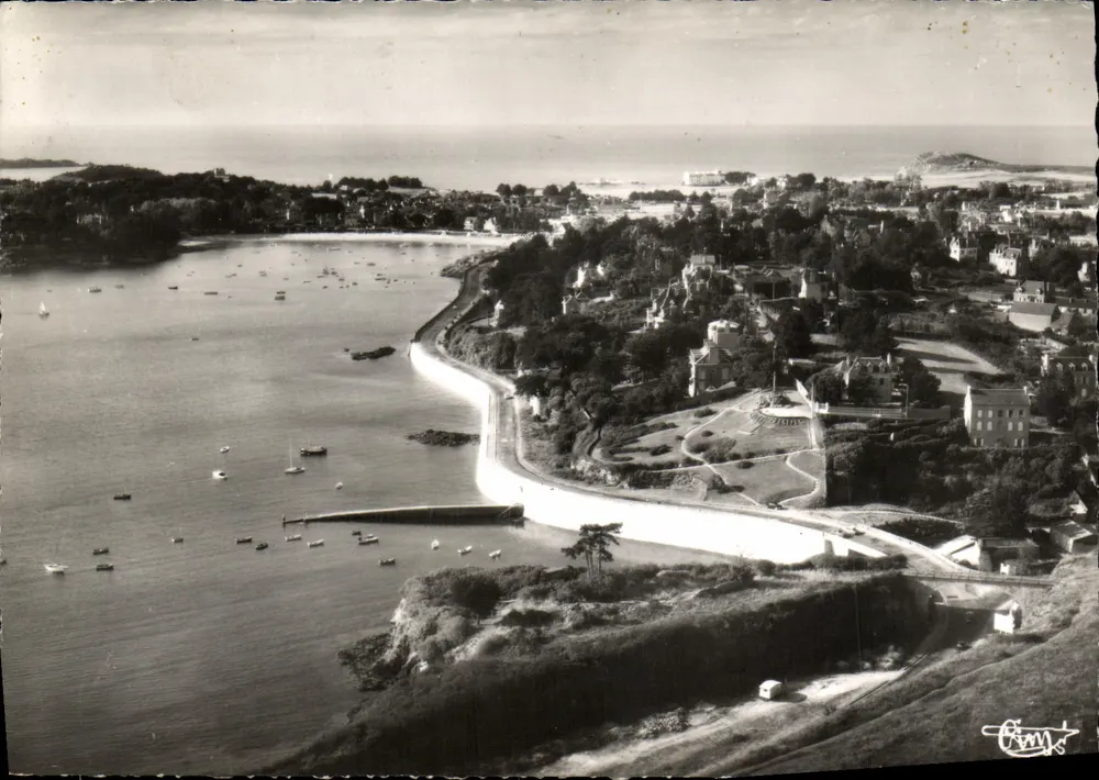 St-Briac-sur-Mer (I.-et-V.) — Luftbild der Bucht und des Emerald Balcony — Éditions Aériennes Combier - Vorderseite
