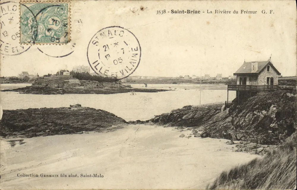 Saint-Briac — La Rivière du Frémur — G. F. (éditeur) - Anverso