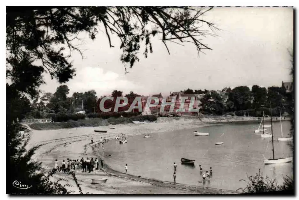 Saint-Briac-sur-Mer — Porto e Praia do Béchet — Fotografia Verdadeira - Frente