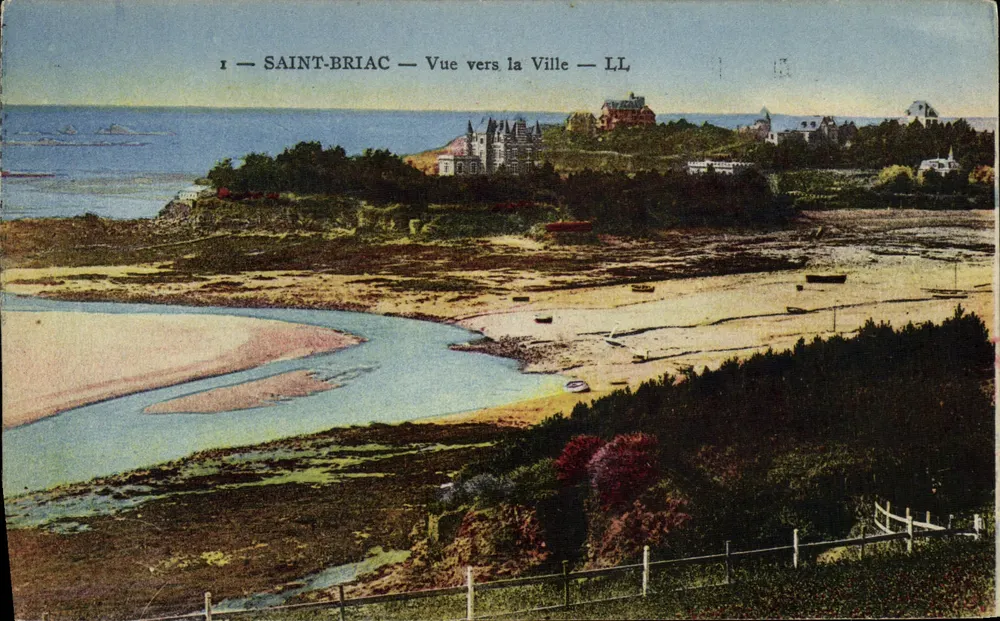 Saint-Briac — Vista para a Cidade — LL - Frente