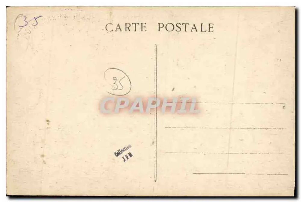 Costa de Esmeralda — Saint-Briac — Édition Guérin, St-Malo, n°1614 - Verso