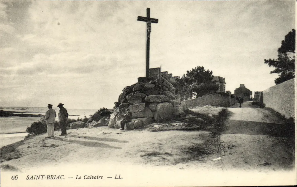 Saint-Briac — O Calvário — LL. — N° 66 - Frente