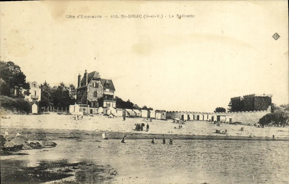 Costa de Esmeralda — St-Briac (Ir-et-V.) — La Salinette - Frente