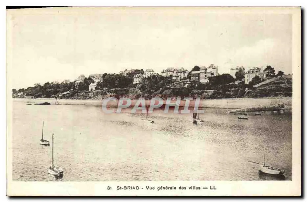 St-Briac - Vista geral das villas — LL - Frente