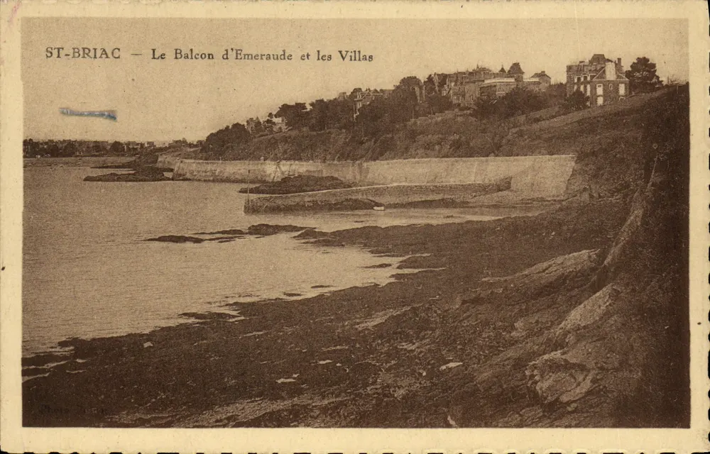 St-Briac — Der Saphirbalkon und die Villen - Vorderseite