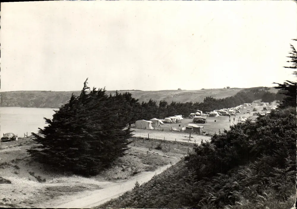 Camping de la Guimorais — Strand der Chevrets — Edition Perrin, Saint-Malo - Vorderseite