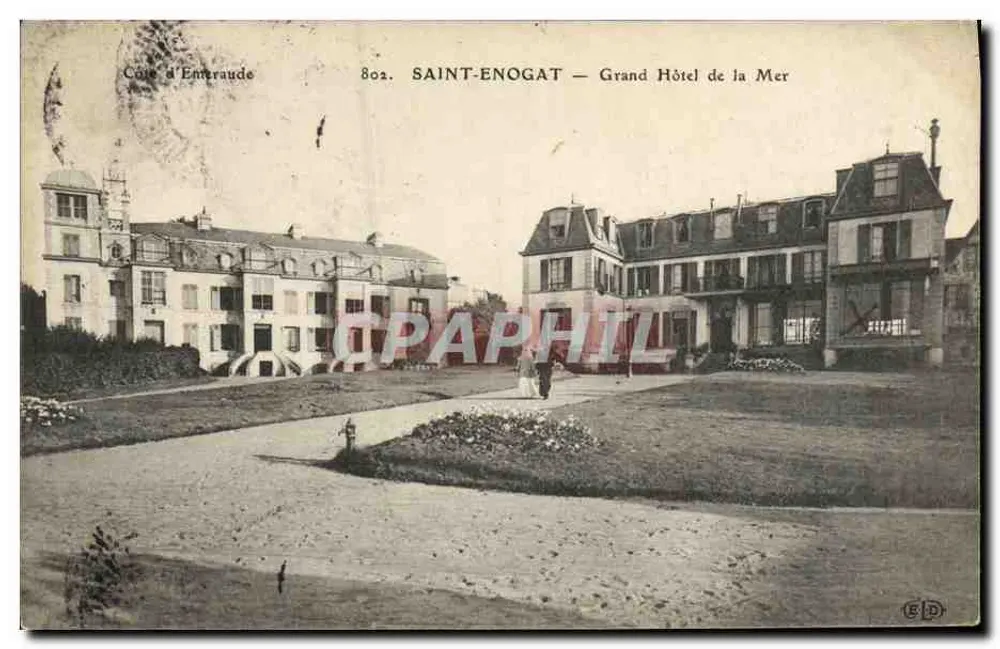 Saint-Enogat — Grand Hotel de la Mer — Verlag E.D. n°802 - Vorderseite