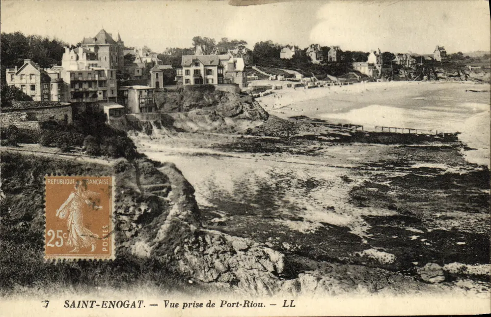 Saint-Enogat — Ansicht vom Port-Riou — LL - Vorderseite