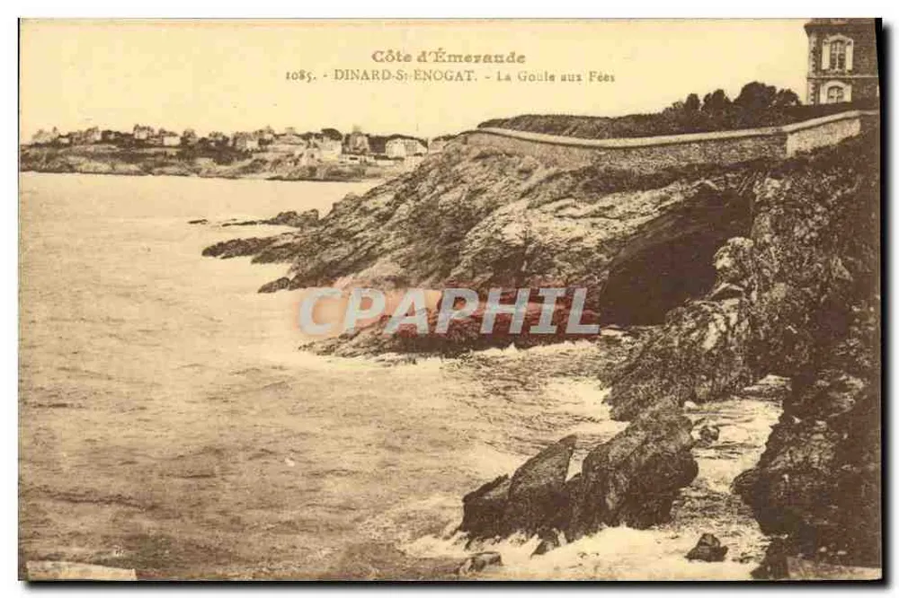 Küste von Émerande - Die Hexenhöhle - Dinard-Saint-Enogat - Vorderseite