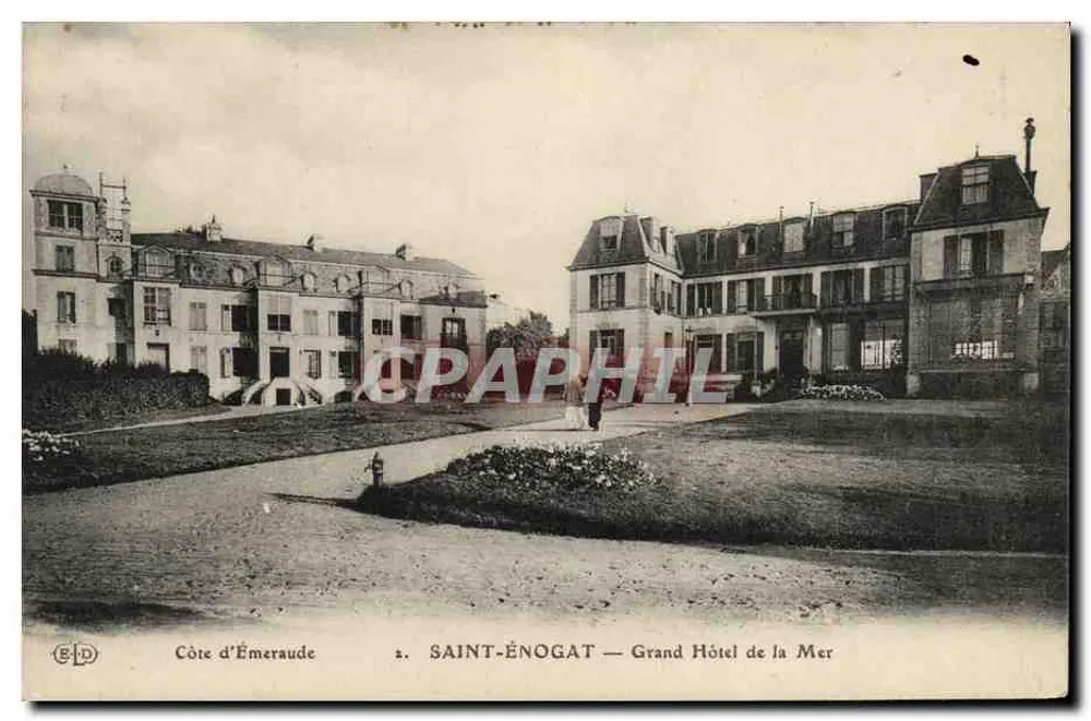Saint-Énogat — Grand Hôtel de la Mer — Côte d'Émeraude - Vorderseite