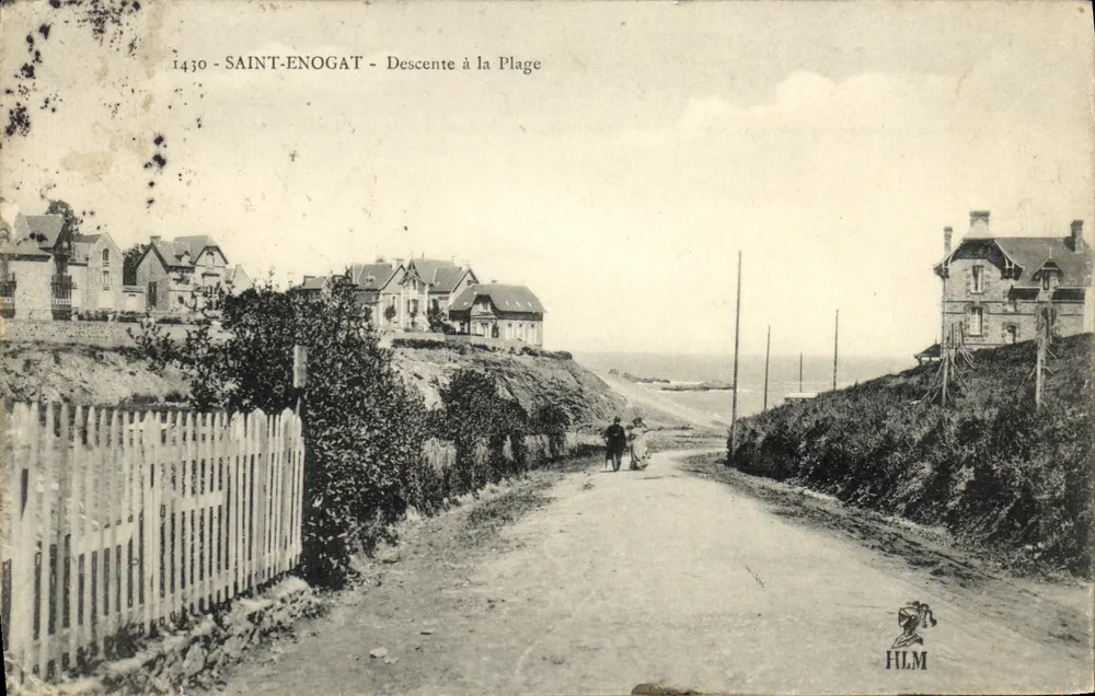 Saint-Enogat — Descente à la Plage — HLM, éditeur - Frente