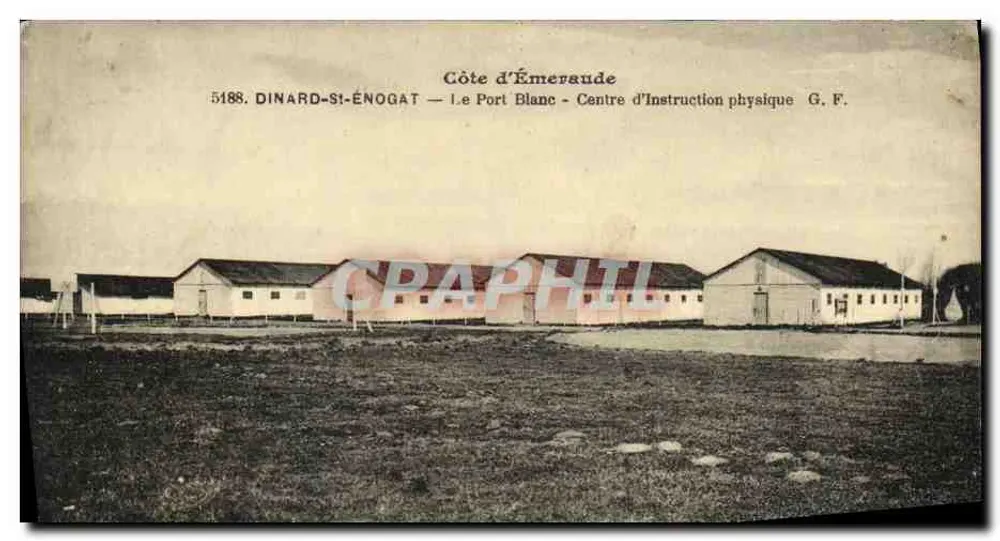 Dinard-St-Énogat — Le Port Blanc — Physikalische Ausbildung — G. F. - Vorderseite