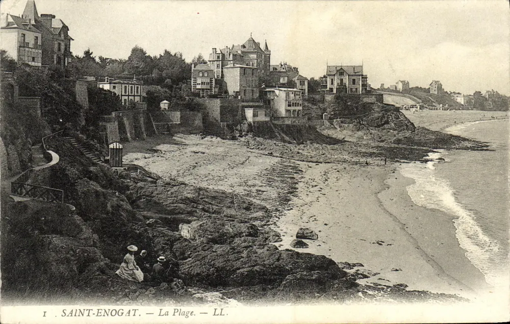 Saint-Enogat — A Praia — LL - Frente