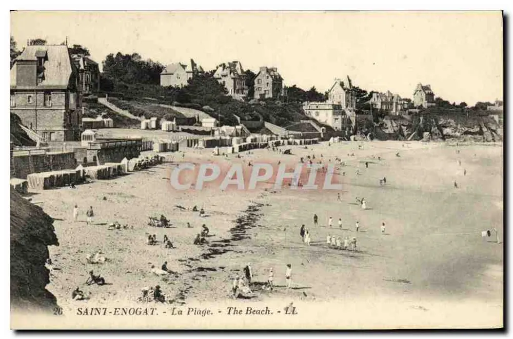 Saint-Enogat - A Praia - The Beach - LL - Frente