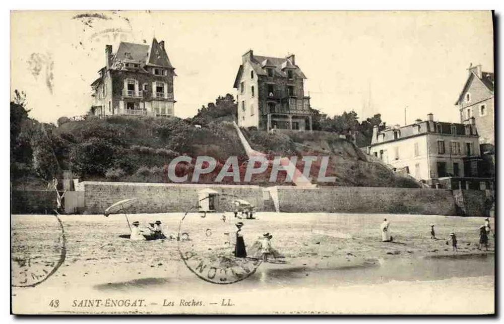 Saint-Énogat — Les Roches — LL. — n°43 - Frente