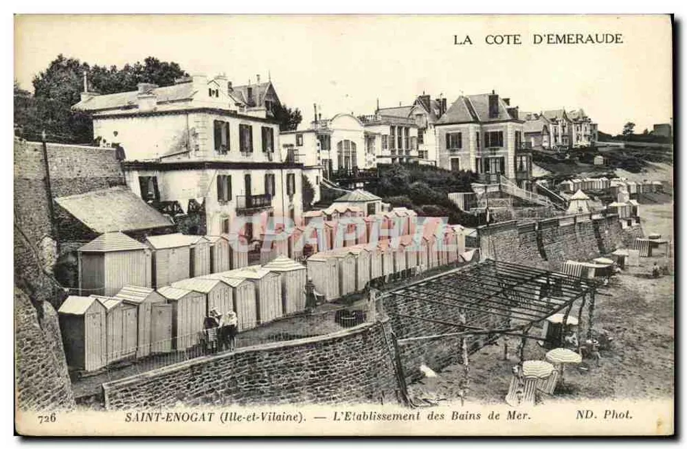 Saint-Enogat (Ille-et-Vilaine) — Das Seebad — Die Emerald Coast — ND. Phot. - Vorderseite