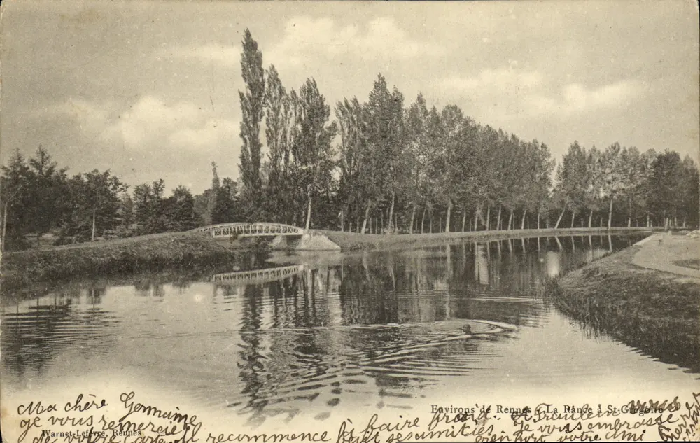 Umgebung von Rennes - Die Rance bei St-Germain - Wernat-Lefranc, Rennes - Vorderseite