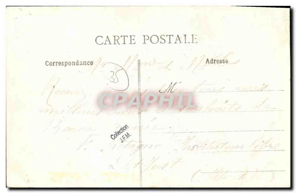 Saint-Just-l'Évêque - Les Roches Mathurin — éditeur E. Mary-Rousselière, Rennes - Rewers