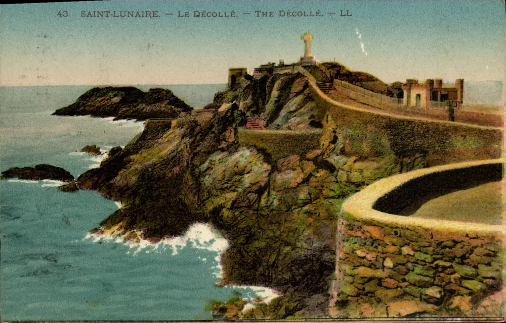 Saint-Lunaire — Le Décollé — editor LL - Frente