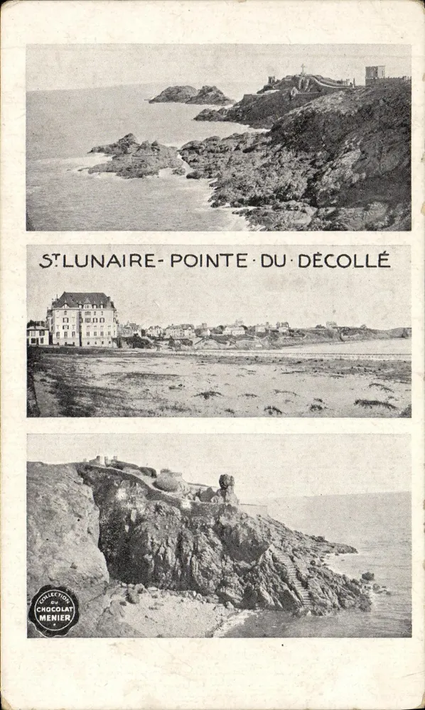 St-Lunaire - Ponta do Décollé — Coleção Chocolat Menier - Frente
