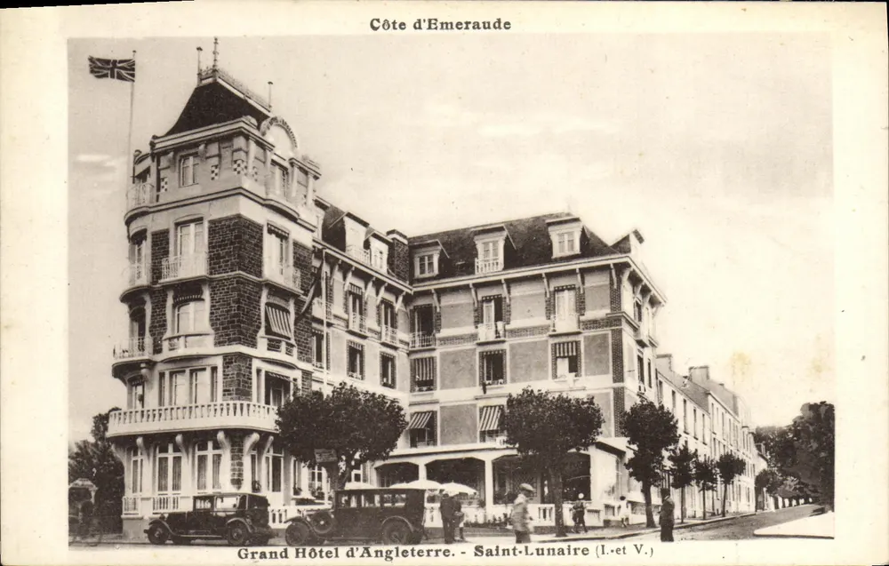 Grande Hotel d'Inghilterra — Saint-Lunaire (I. e V.) — Laurent-Nel, Herties - Recto