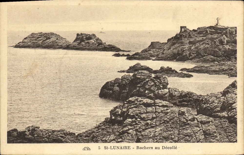 St-Lunaire - Rochos no Décollé — n°5 - Frente