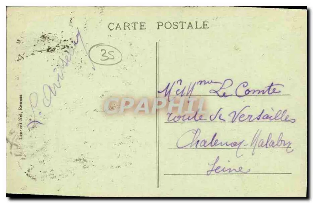 Costa de Esmeralda — Ponta do Décollé — Saint-Lunaire - Verso