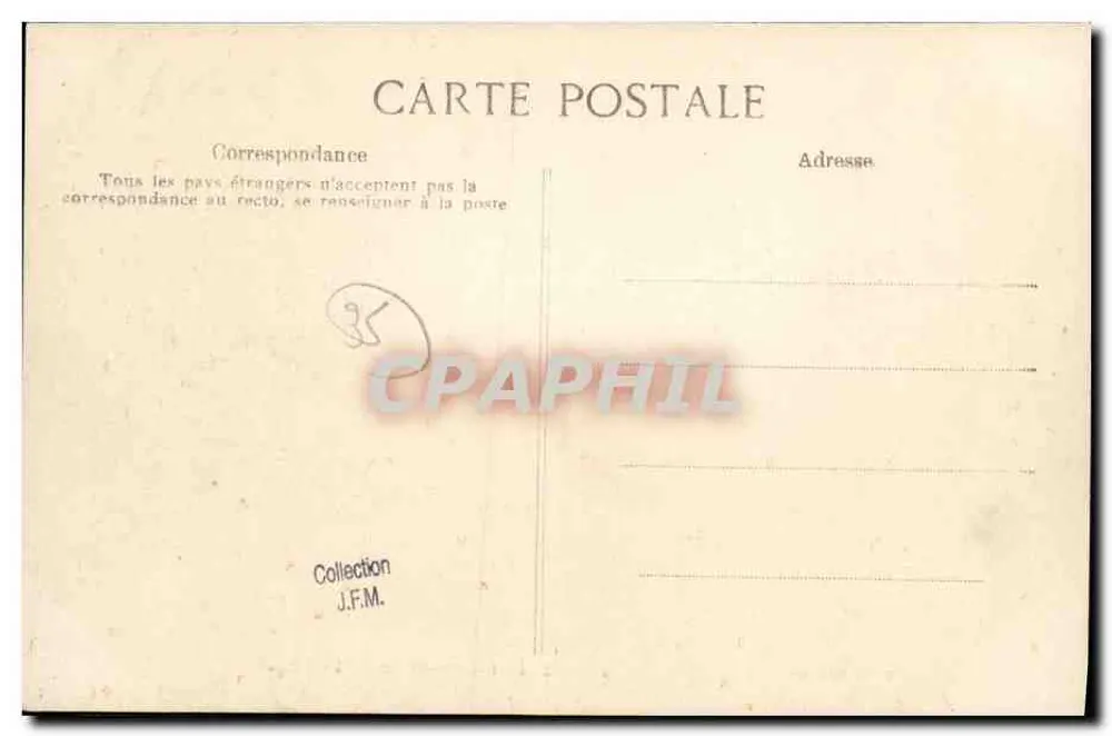 Saint-Lunaire — A Praia — Costa da Esmeralda — Editor E.D. n°915 - Verso