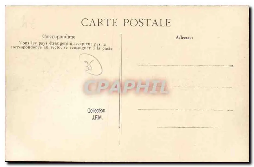 Saint-Lunaire — Praia e Villas — Editor ELD, n° 916 - Verso