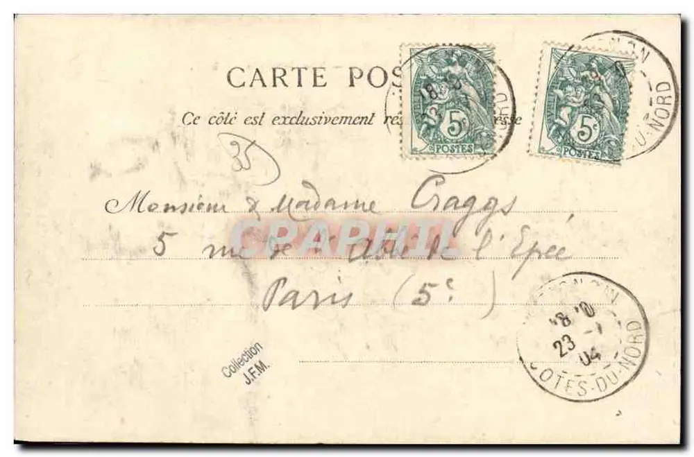 Saint-Lunaire — Vista Geral — Côte d'Emeraude — G.F. 2251 - Verso