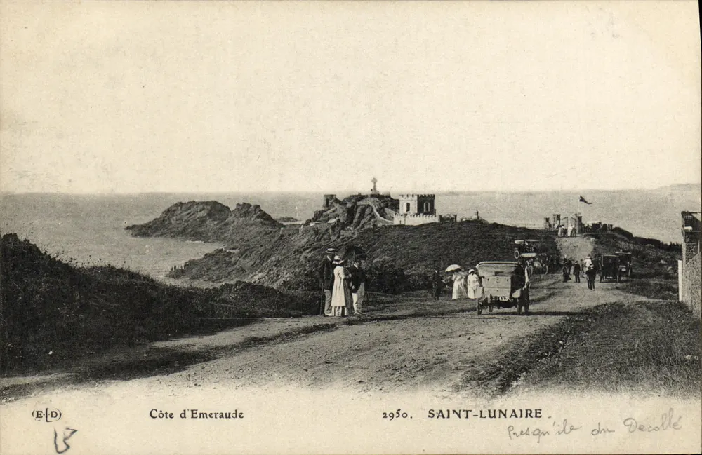 Costa de Esmeralda — Presqu'île du Decolé — Editora ELD, n° 2950 - Frente