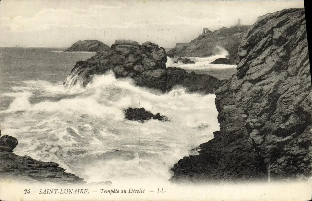 Saint-Lunaire — Tempestade no Décollé — LL. n°24 - Frente