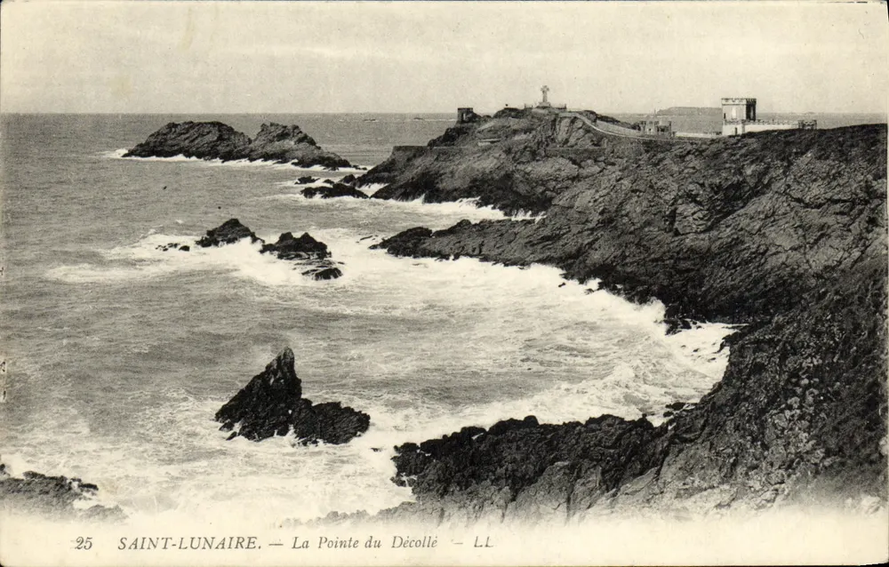 Saint-Lunaire — A Ponta do Décollé — LL - Frente