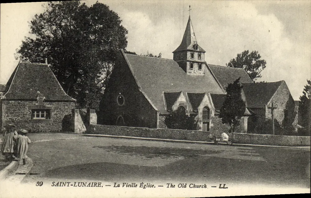 Saint-Lunaire — Die Alte Kirche — LL. — N° 39 - Vorderseite