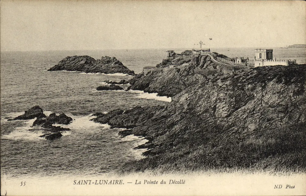 Saint-Lunaire — La Pointe du Décollé — ND Phot - Awers