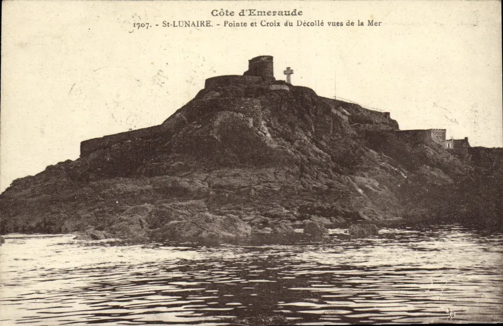 Emerald Coast — Pointe und Croix du Décollé aus Sicht vom Meer — St-Lunaire - Vorderseite