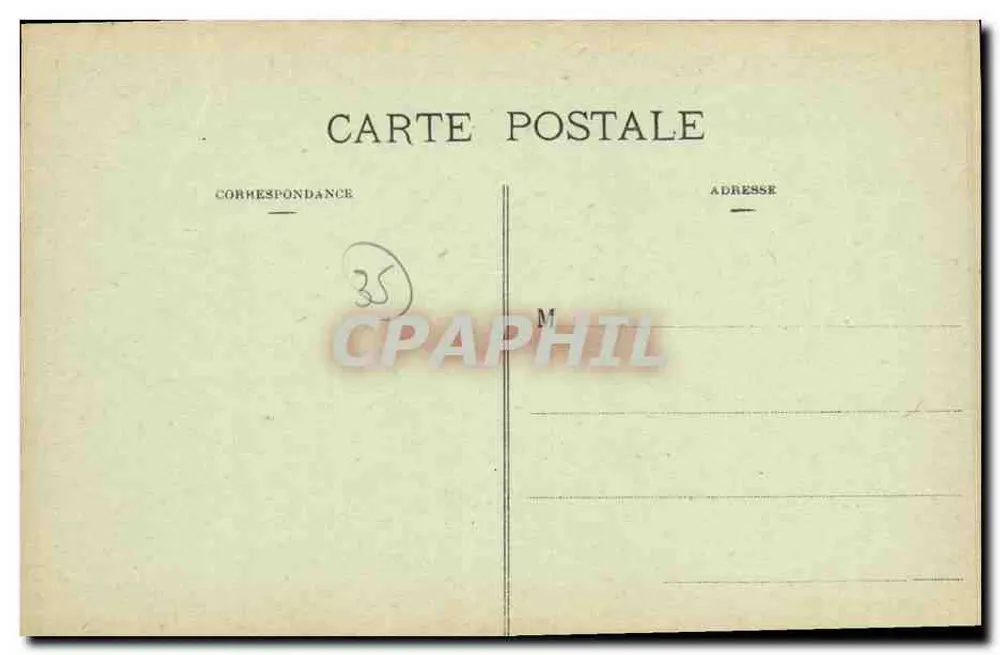 Saint-Marcan (Ille-et-Vilaine) — Ansicht der Kirche — J. Sorel, Verlag, Rennes - Rückseite