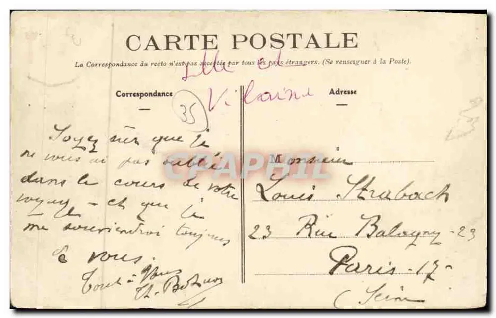 St-Médard-sur-Ille - Base do Bourg e Pont de l'Éclase — B. Mary-Roussellère, editora, Rennes - Verso