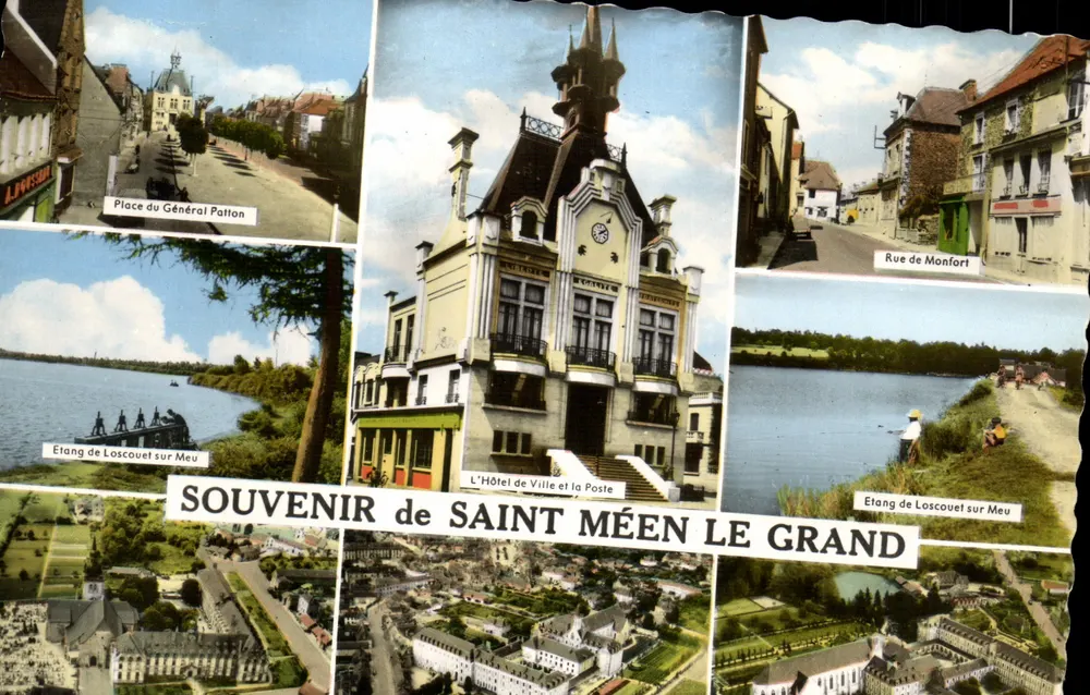 Saint Méen le Grand — Lembrete — Edições Artaud & Fils, Nantes - Frente