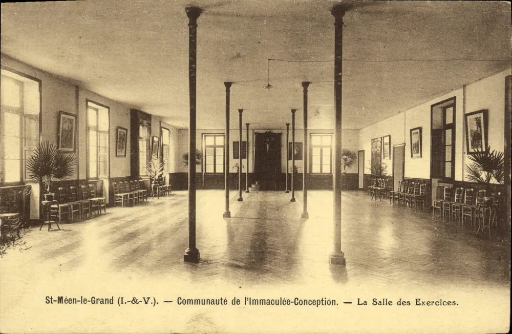 St-Méen-le-Grand (I.-&-V.) — Gemeinschaft der Unbefleckten Empfängnis — Die Übungsstätte - Vorderseite