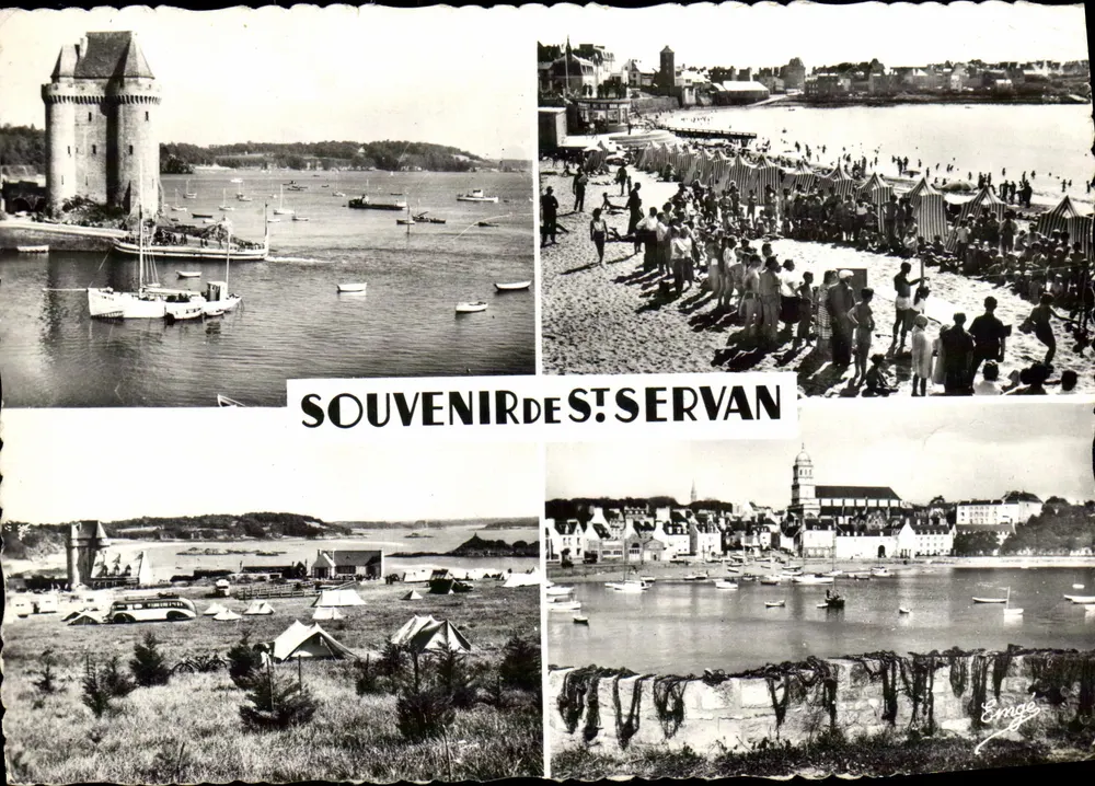 Saint-Servan — Erinnerung an St-Servan — Éditeur Emge - Vorderseite