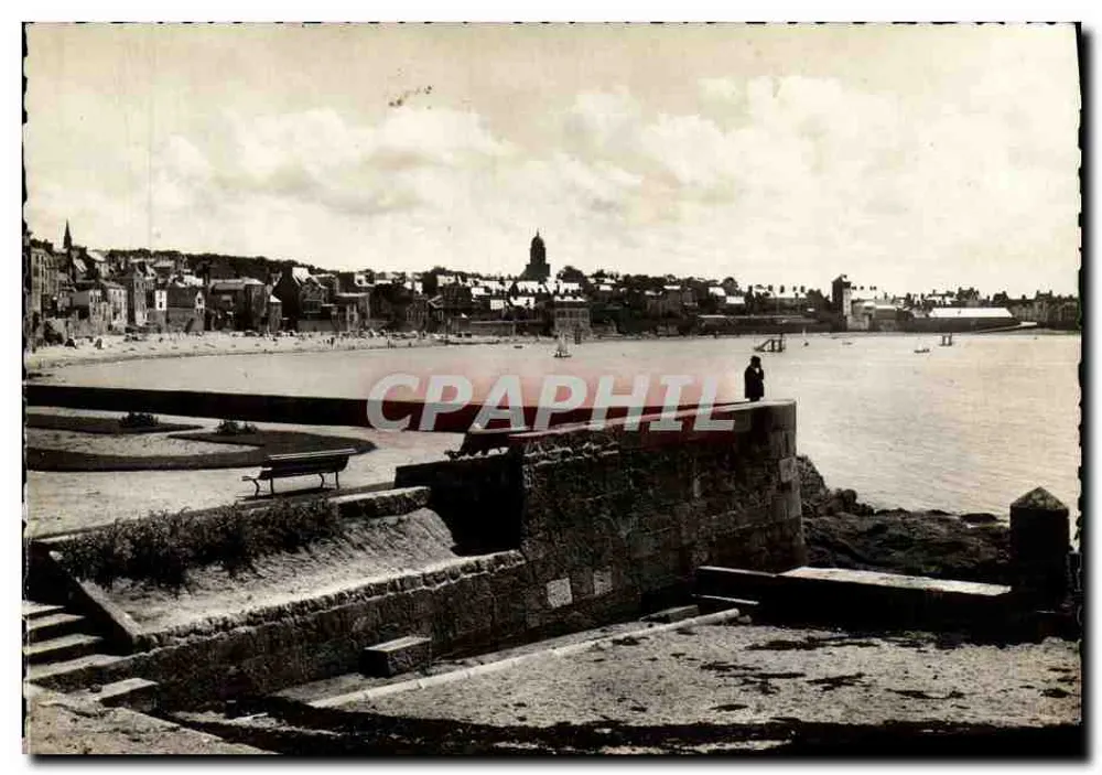 बास-सैब्लों के तट पर ज्वार के समय — कोट-द'एमेरॉड, सेंट-सर्वान (इल-एत-विलेन) - आगे