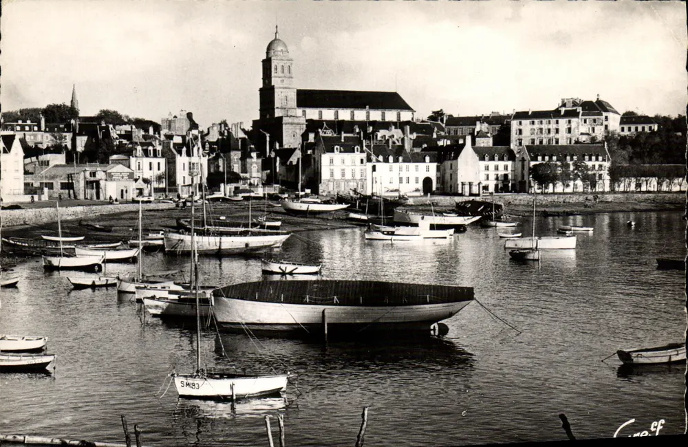 Saint-Servan (Ille-et-Vil) — Der Hafen und die Kirche — Greff, Verlag - Vorderseite