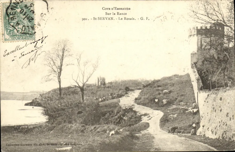 Costa de Esmeralda — Na Rance — St-Servan — G. F. - Frente