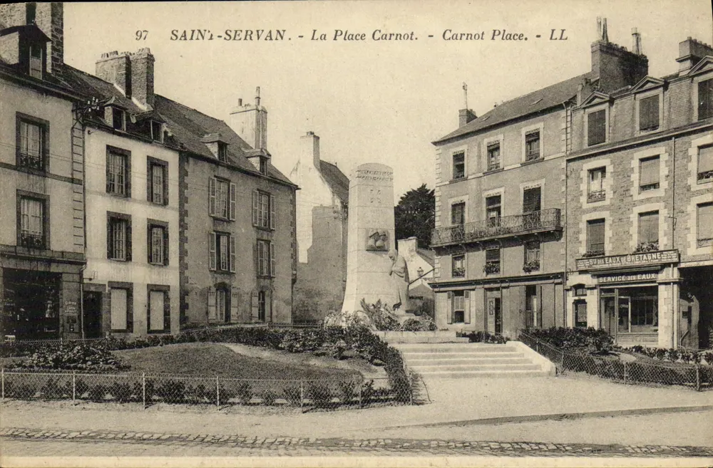 Sain-Servan - A Place Carnot - Carnot Place - LL - Frente