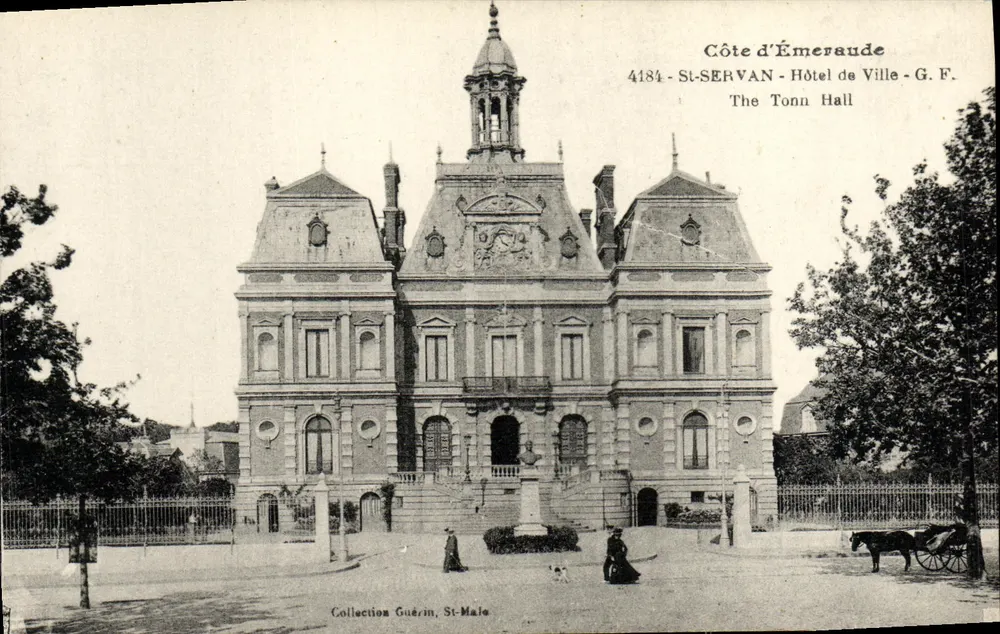 St-Servan - Stadhuis - G.F. - Kust van Emeraude - Voorkant