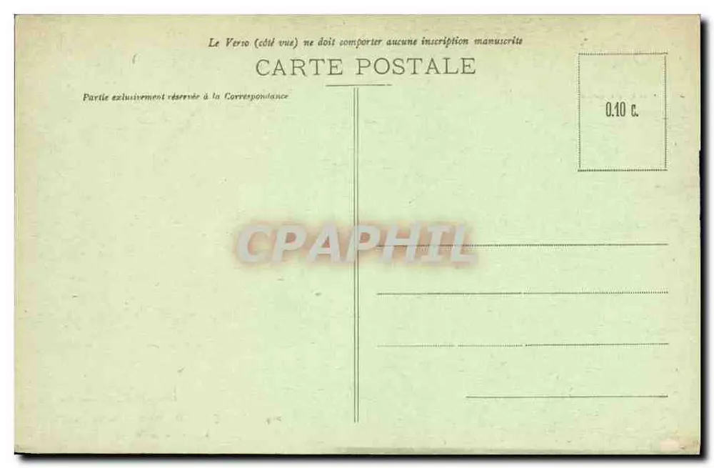 As margens da Rance — Costa de Esmeralda — Edição G.F. St-Servan - Verso