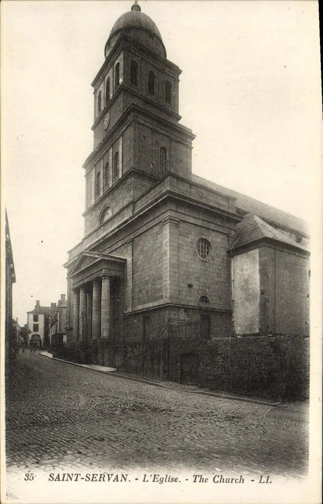 Saint-Servan — A Igreja — LL - Frente